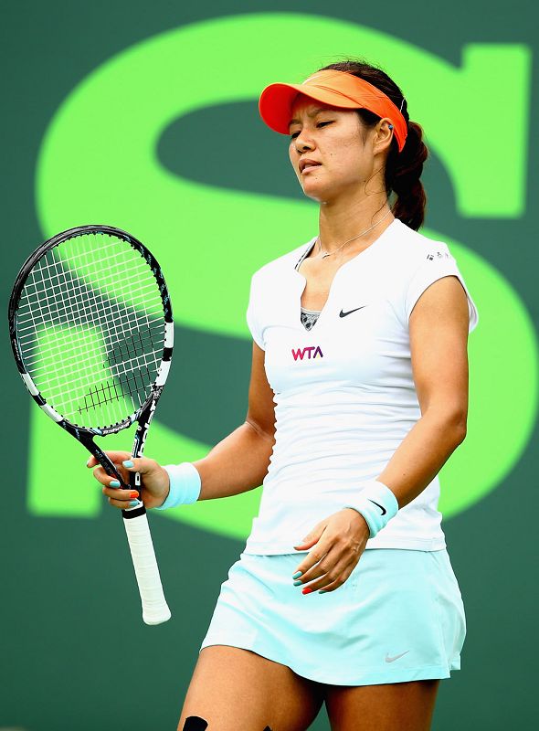 震撼！李娜在田径赛场终止连败！